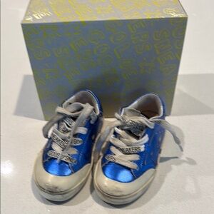 Golden Goose Kids Blue Sneakers